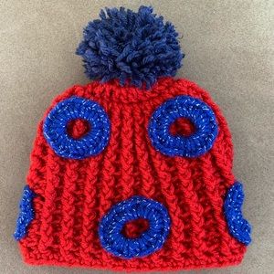 Sparkly Phish Reverse Donut Beanie